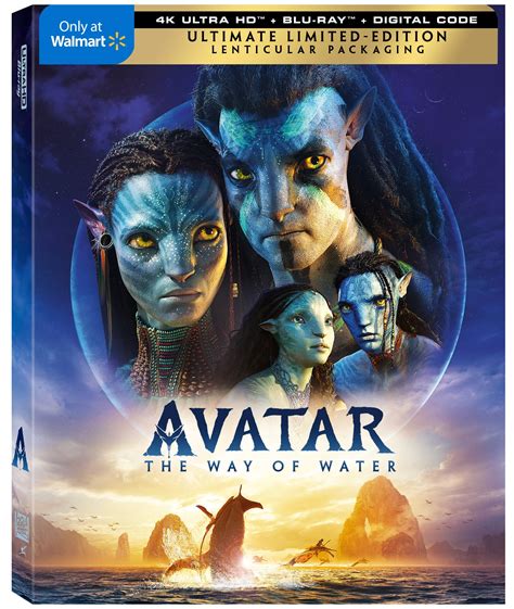 avatar 2 4k steelbook|Avatar: The Way of Water (Walmart Exclusive) (4K。